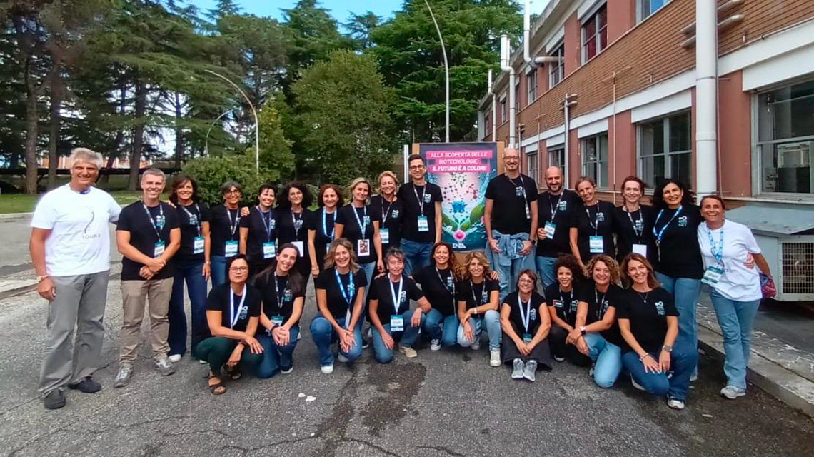 Plant Molecular Farmingbgroup partecipating in the European Research night