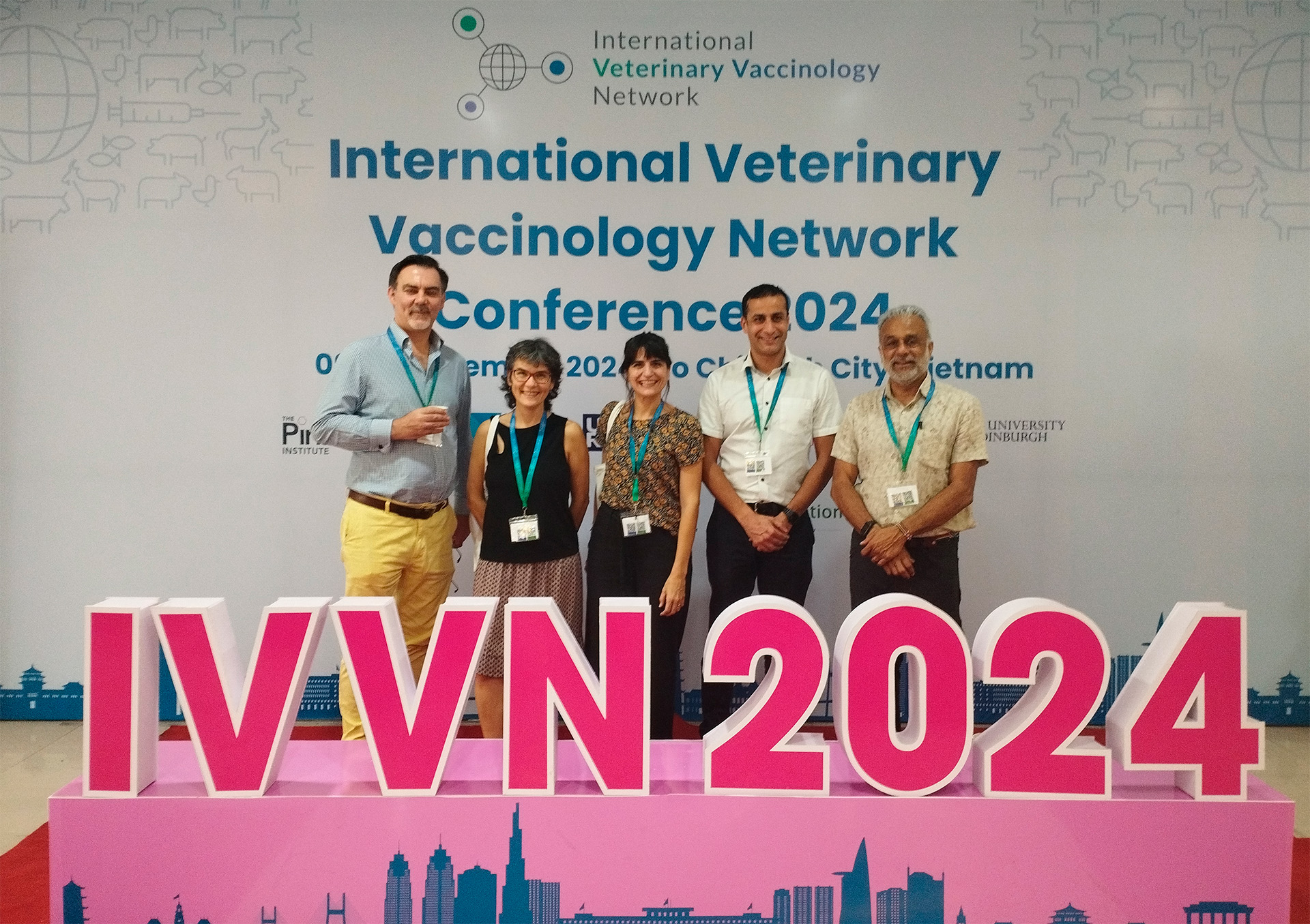 Reprodivac representatives at IVVN 2024